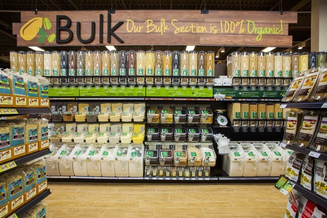 100% Organic Bulk Foods Department - Nature's Emporium