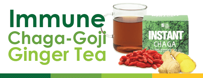 Featured Recipe: Goji-Chaga Tea (Immune Boosting)