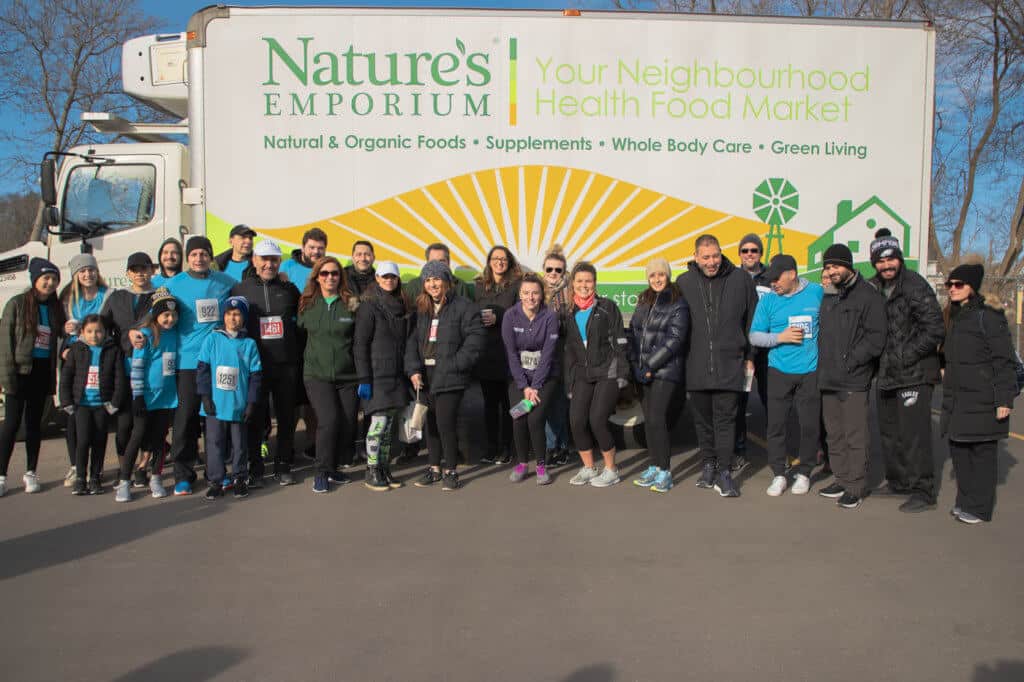 Nature's Emporium Team Group Photo at the 2019 Run for Southlake