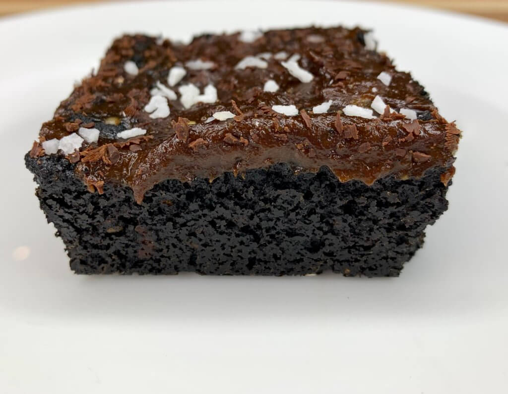 Miranda Malisani's Black Sesame Brownies, made with Natural and Organic Ingredients